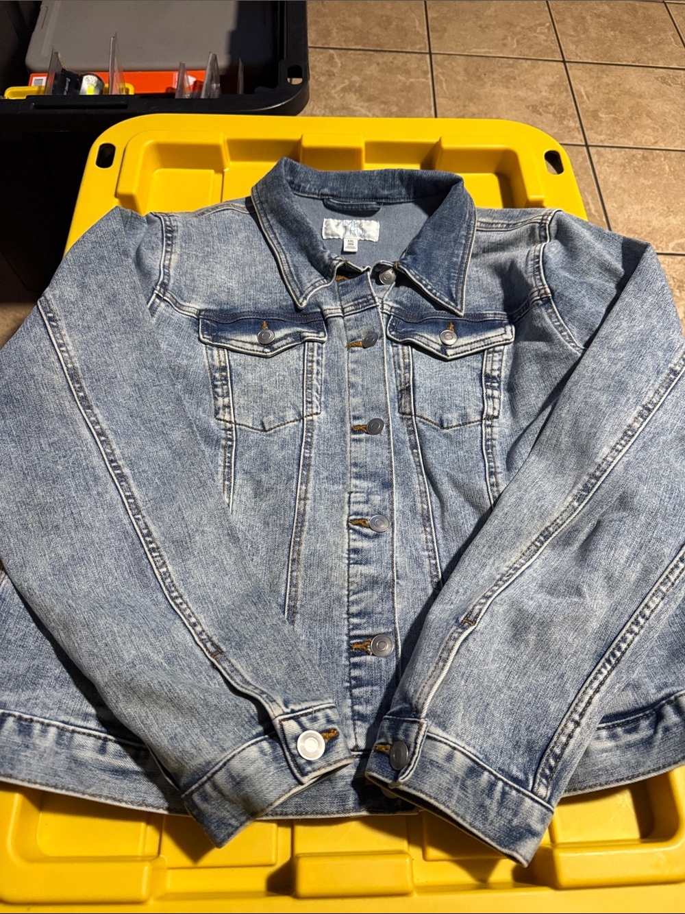 Classic Blue Kids Denim Jacket - Unbranded
